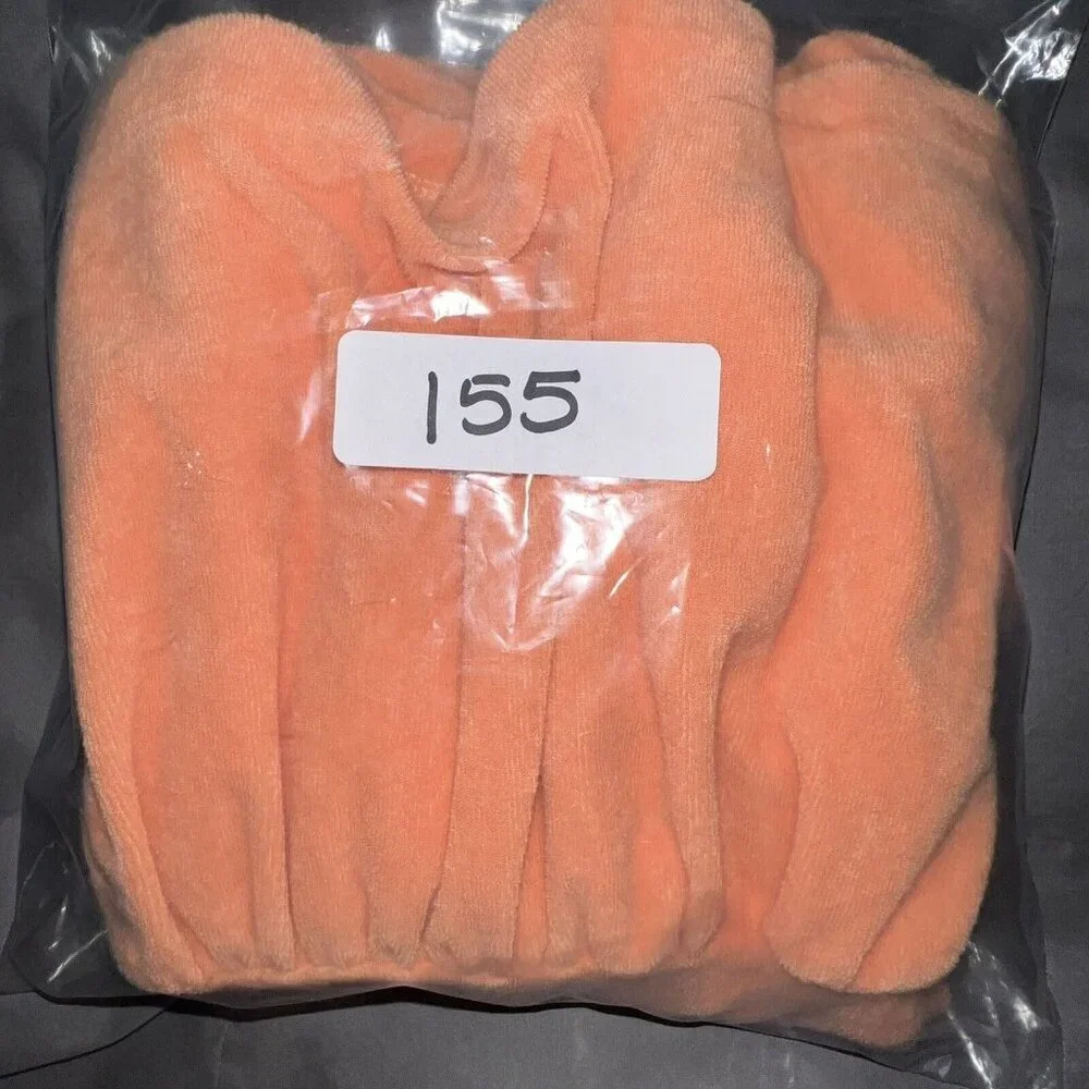 JANIE AND JACK TERRY SWIM COVERUP CORAL‎ ORANGE GIRLS SIZE 7 DRESS RUFFLE BEACH